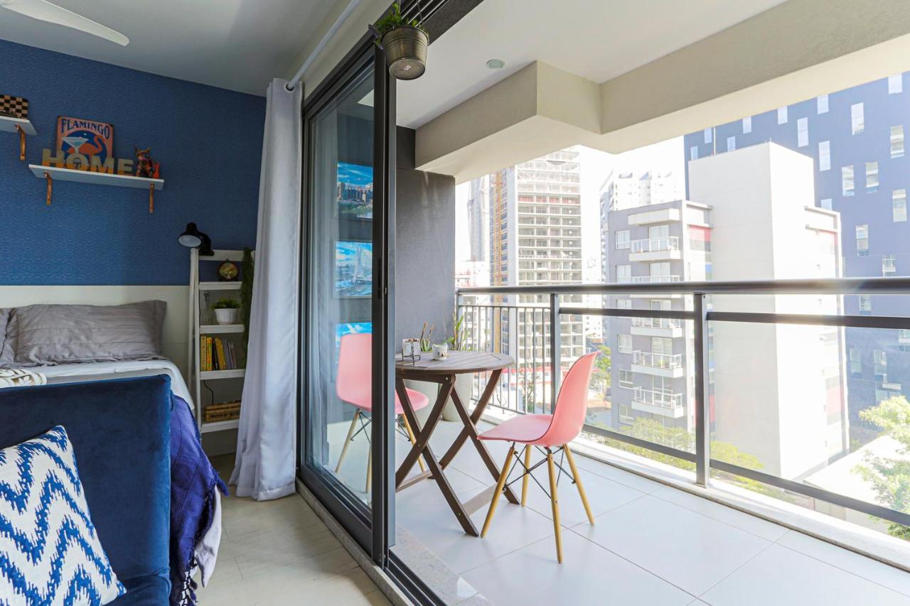 Studio Vila Madalena Com Piscina Climatizada Lägenhet São Paulo Exteriör bild